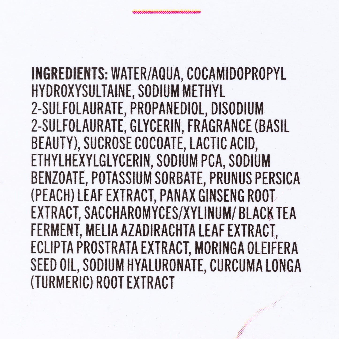 Peach & Basil Balancing Face Cleanser