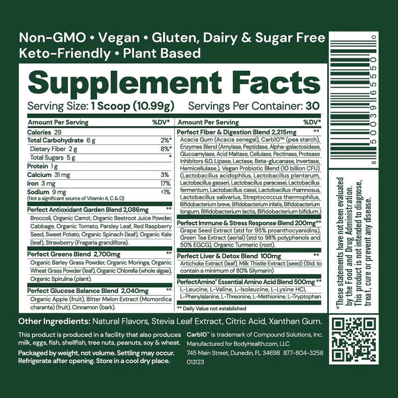 BodyHealth Greens