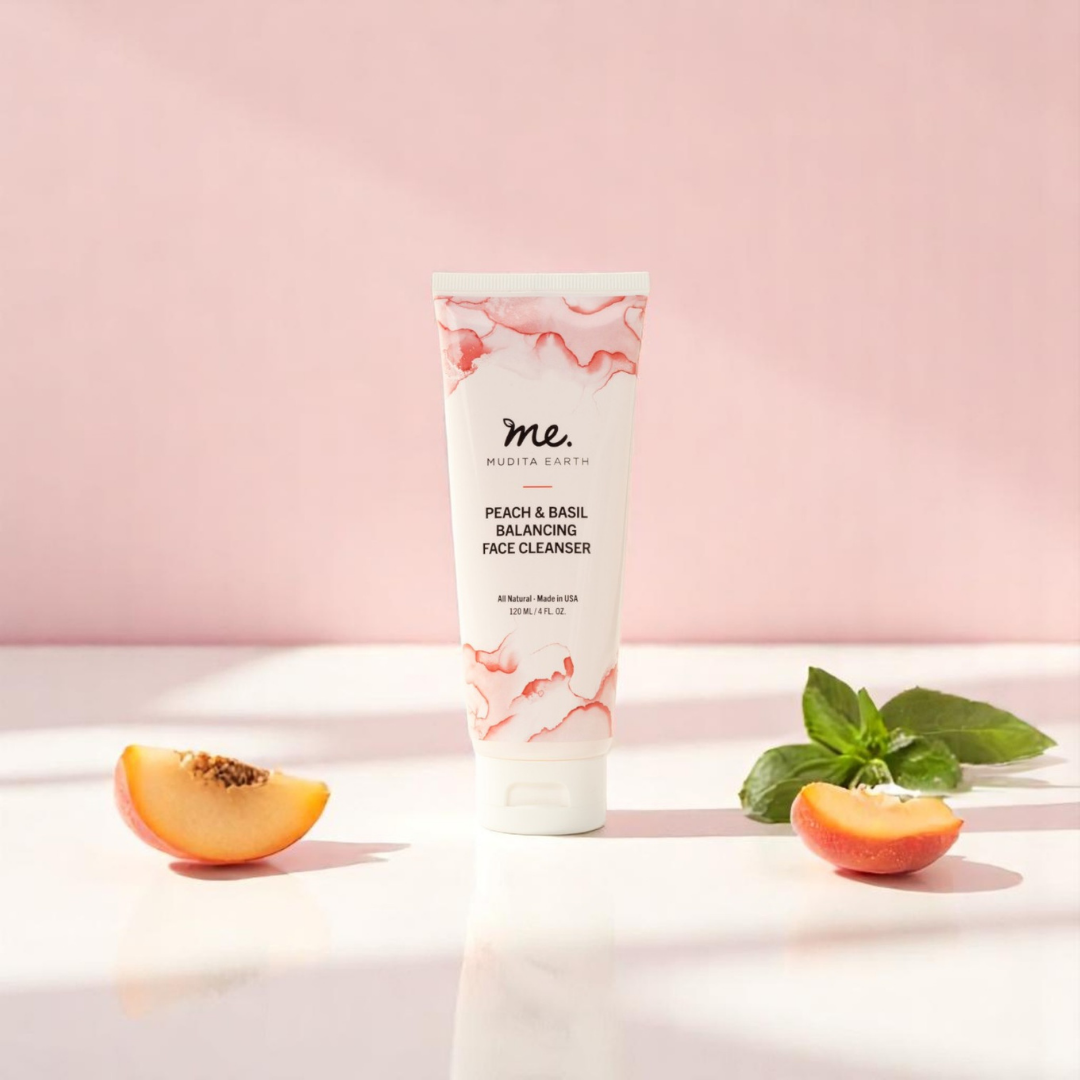 Peach & Basil Balancing Face Cleanser