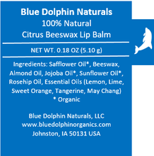 Load image into Gallery viewer, 100% Natural Beeswax Lip Balm